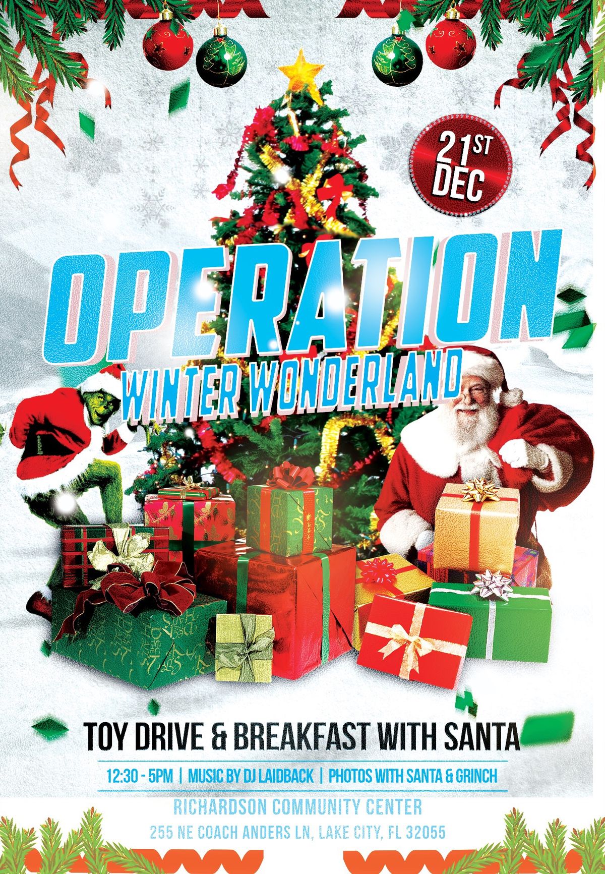 Operation Winter Wonderland: Toy Drive\/Giveaway