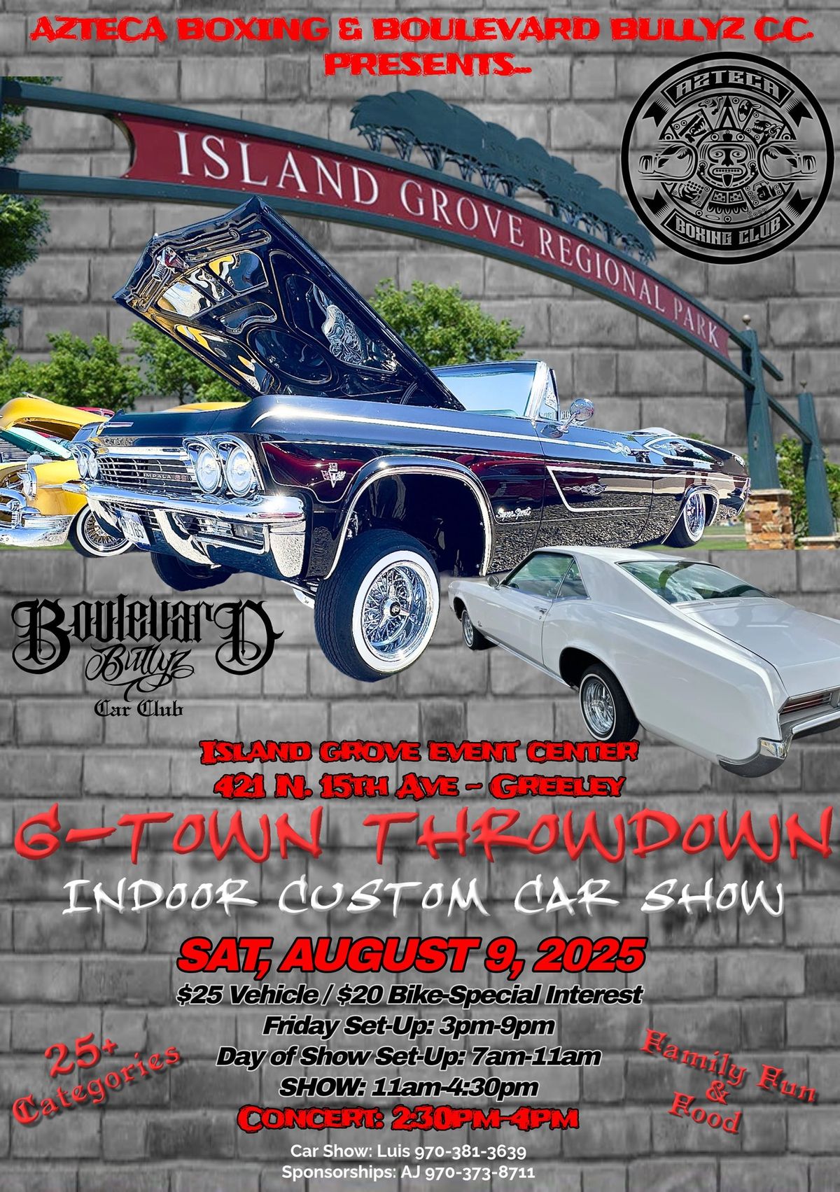 G-Town Throwdown INDOOR Custom Car Show