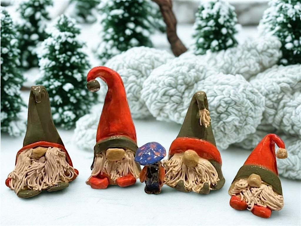 Pinch Pot Gnomes