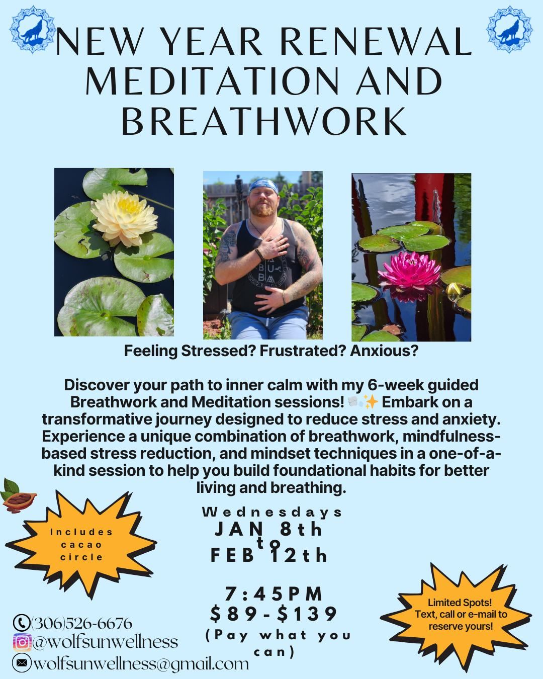 New Year Renewal Meditation and Breathwork