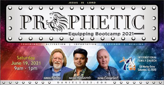 Prophetic Equipping Bootcamp 19th June 2021
