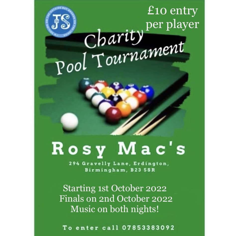 Charity Pool Tournament 