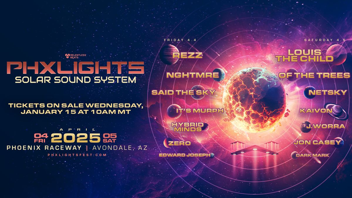 PHXLIGHTS: Solar Sound System 2025