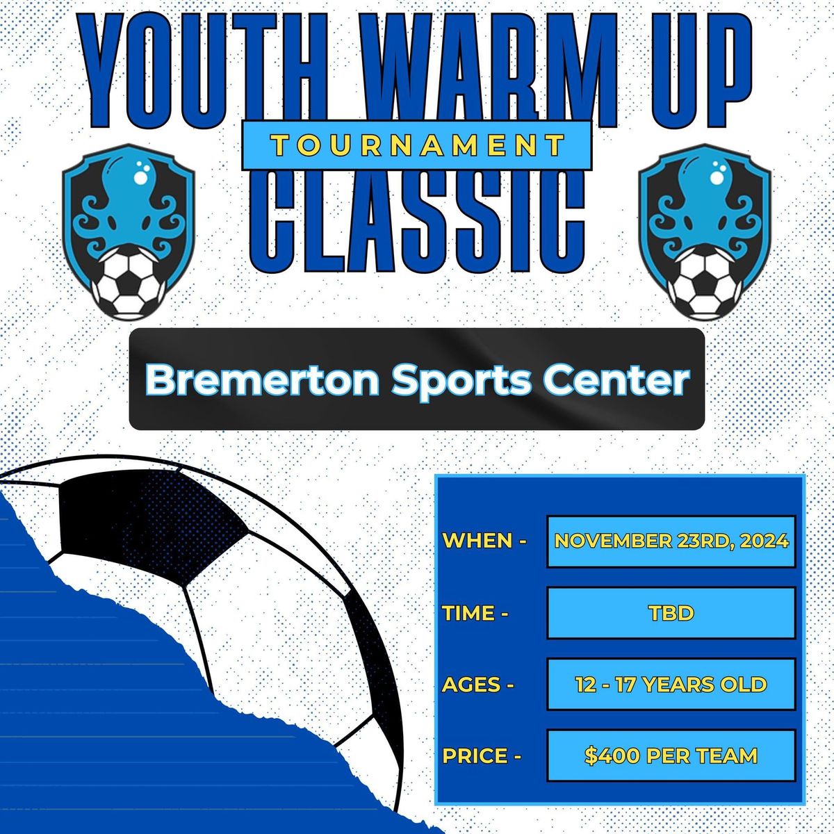 Youth Warm Up Classic Indoor Soccer Tournament