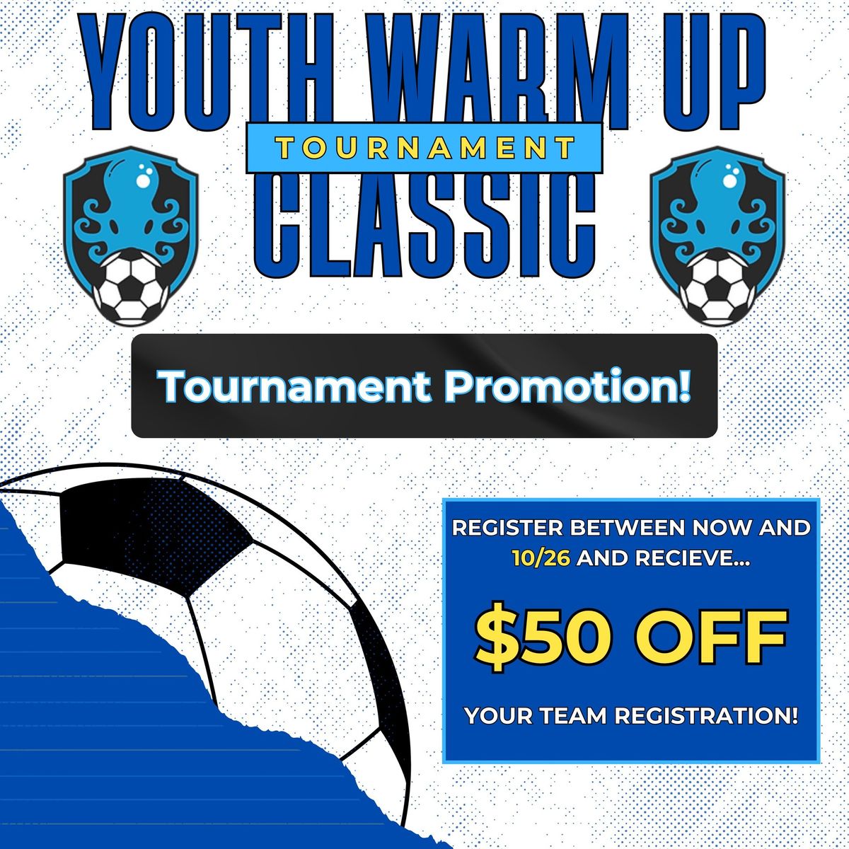 Youth Warm Up Classic Indoor Soccer Tournament