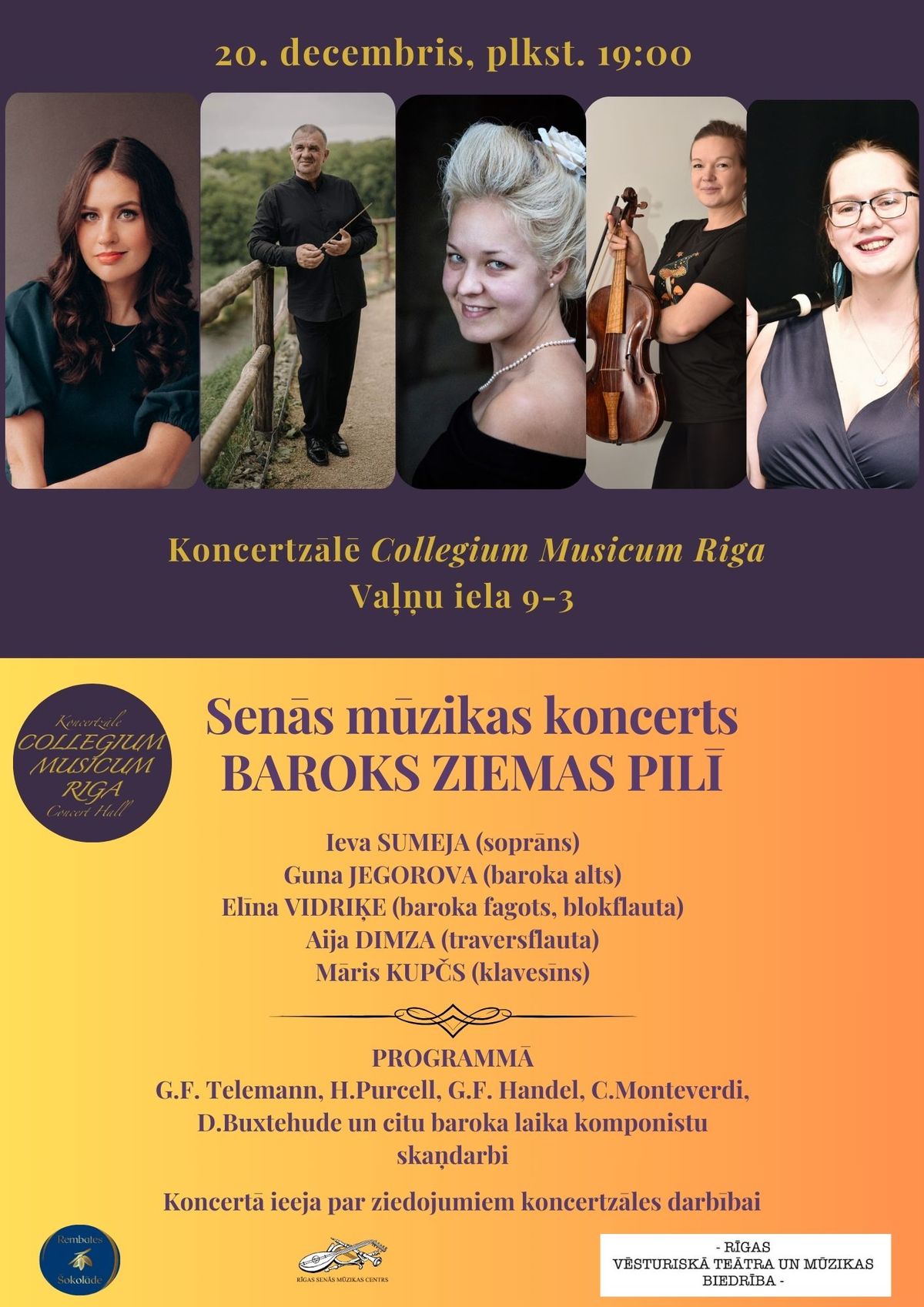 Sen\u0101s m\u016bzikas koncerts BAROKS ZIEMAS PIL\u012a 