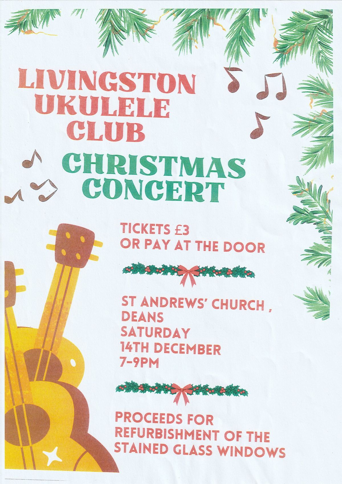 Christmas Concert - Livingston Ukulele Cub