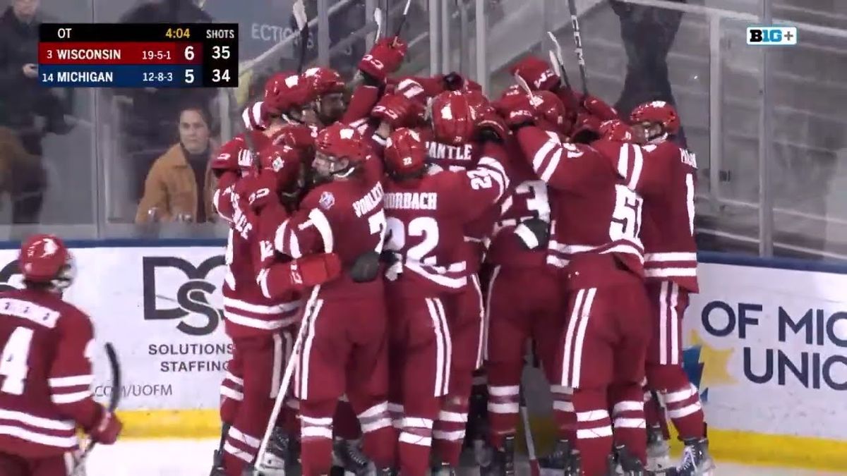 Michigan Wolverines at Wisconsin Badgers Mens Hockey