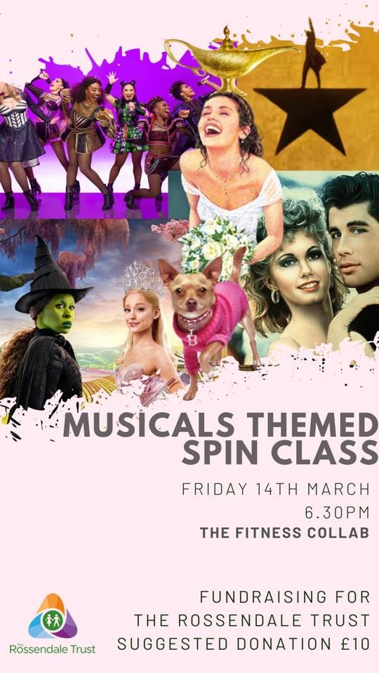 MUSICALS THEMED SPIN CLASS \ud83c\udfb6