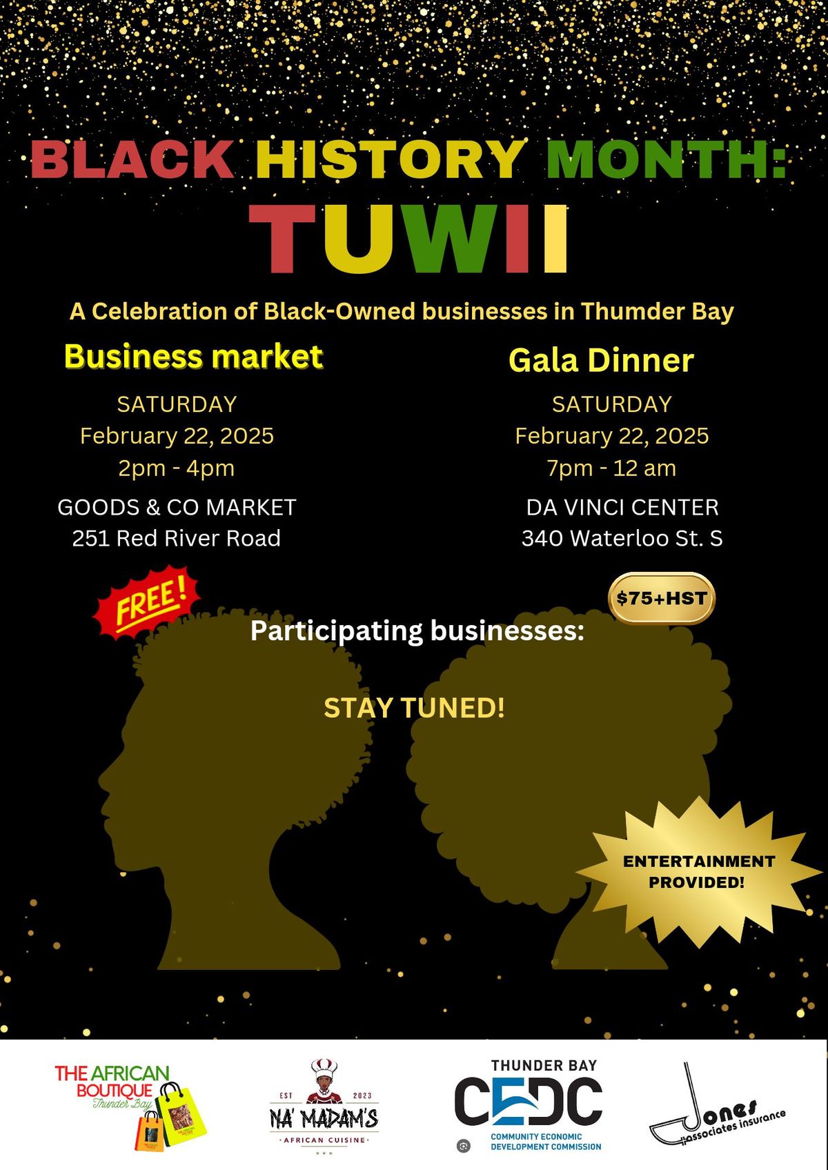 TUWII - Black Owned Business Market