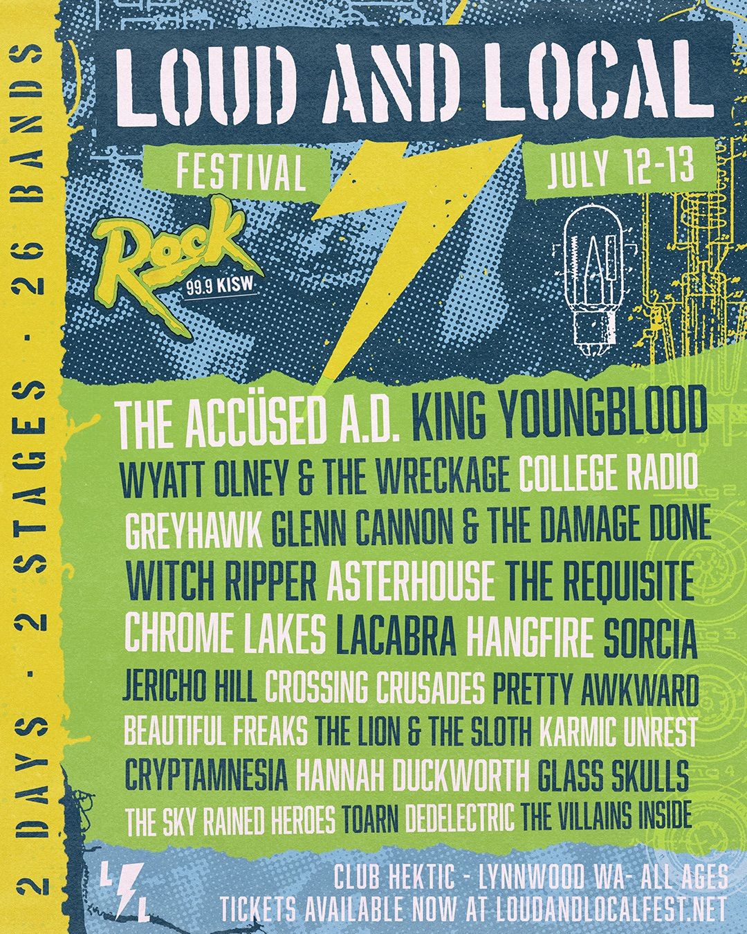 LOUD AND LOCAL FESTIVAL - 99.9 KISW ROCK