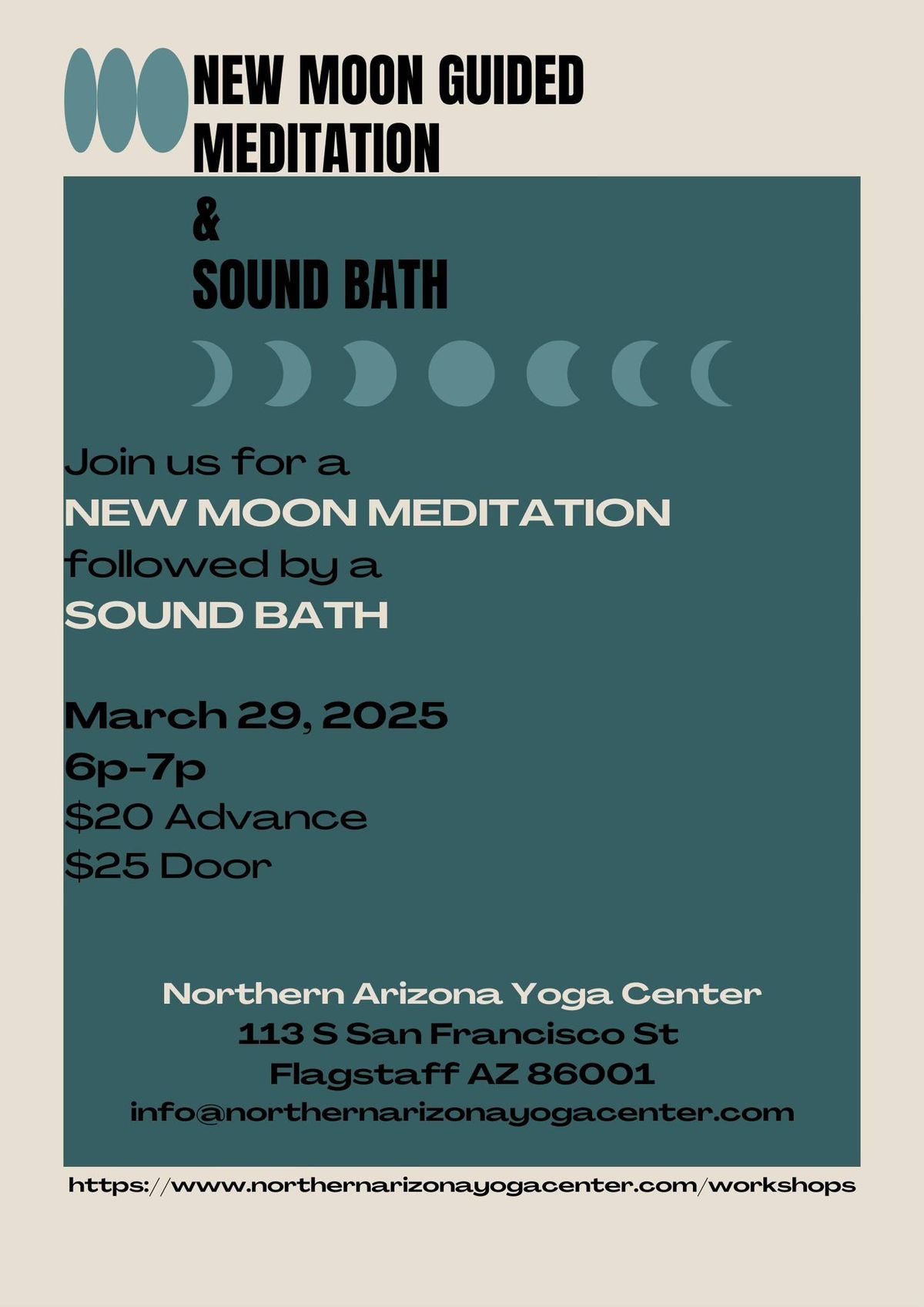 NEW MOON GUIDED MEDITATION AND SOUND BATH