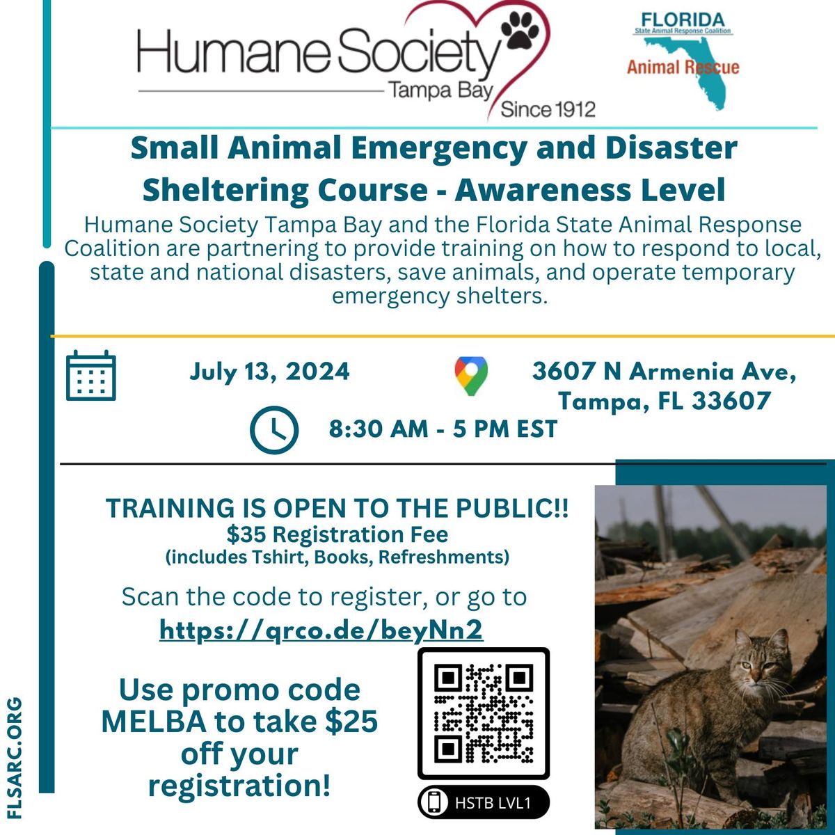 Small Animal Disaster and Emergency Sheltering Awareness Level