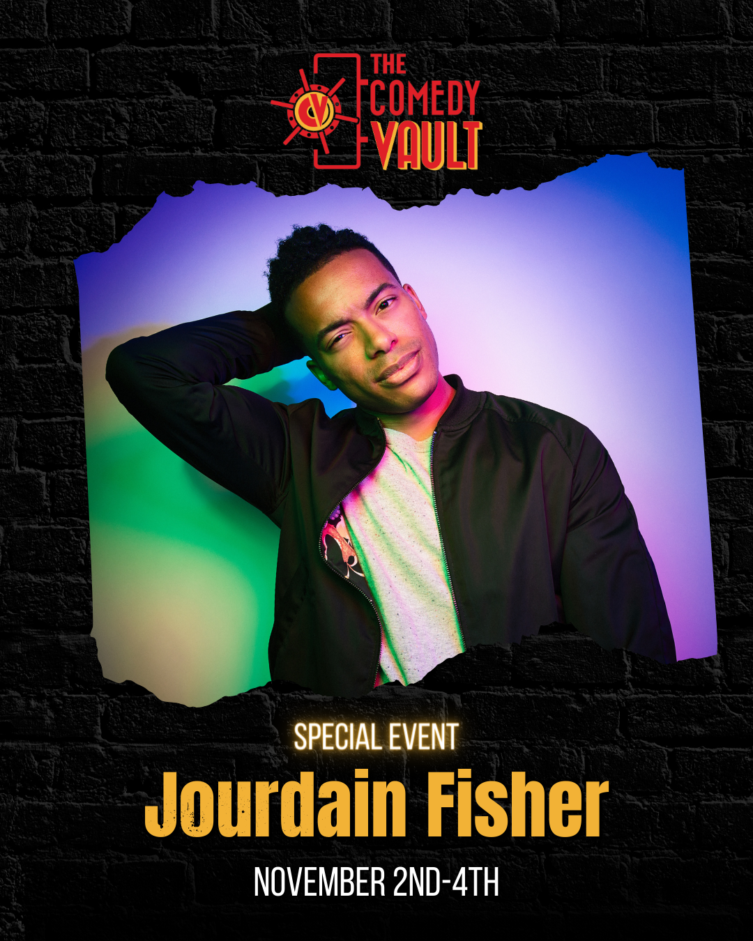 Jourdain Fisher at Blue Room Comedy Club