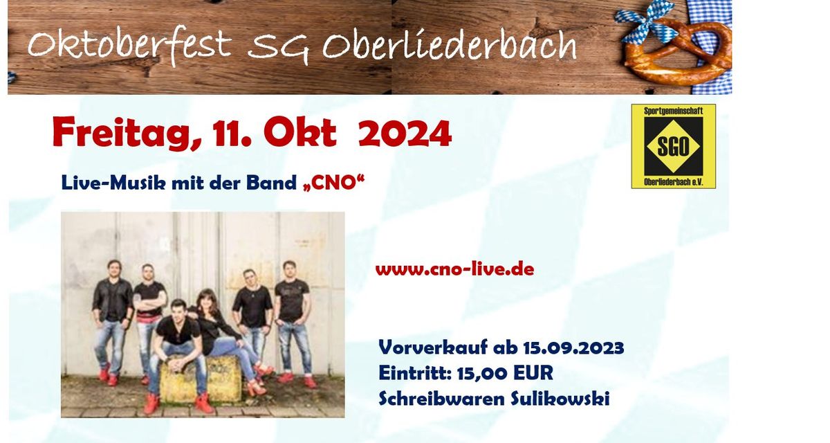 CNO beim SGO-Oktoberfest 