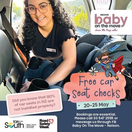 Free Car Seat Checks in conjunction with TDC & NCC