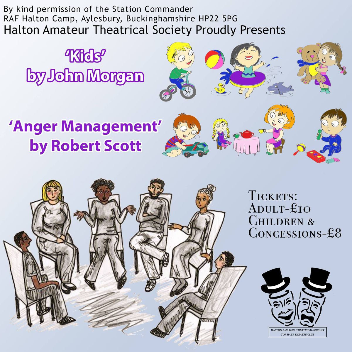 Kids & anger Management Plays at Halton Theatre