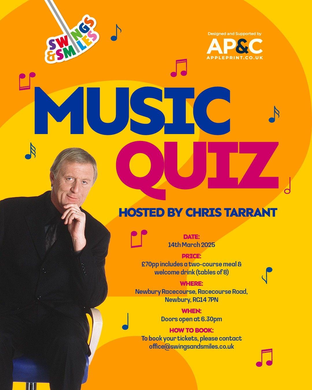 Music Quiz - Hosted by Chris Tarrant