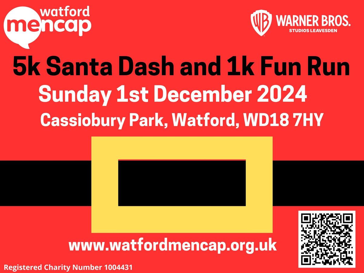 Santa Dash 5K and 1K fun run