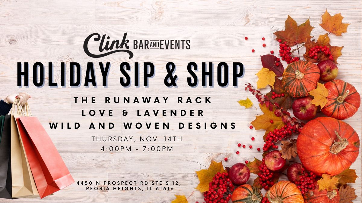 Holiday Sip & Shop