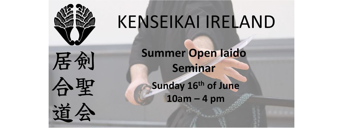 Summer Open Iaido Seminar