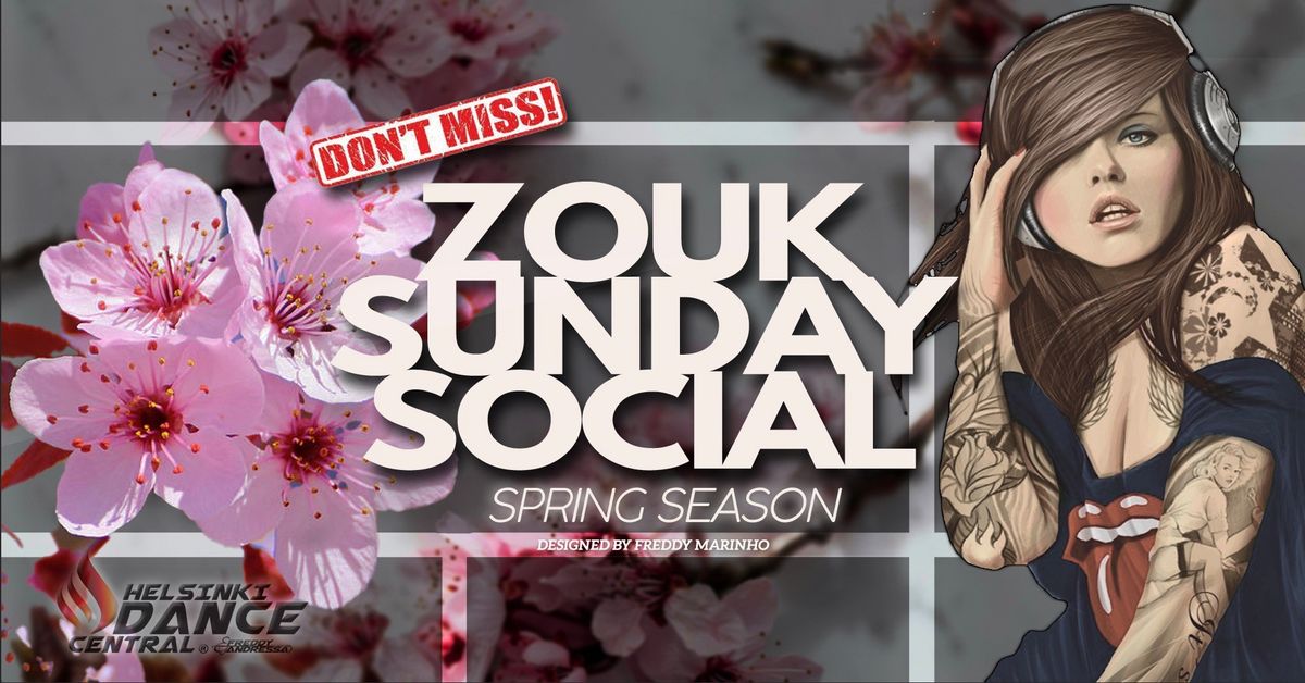 Zouk & Lambada Sunday Social - Spring 2025