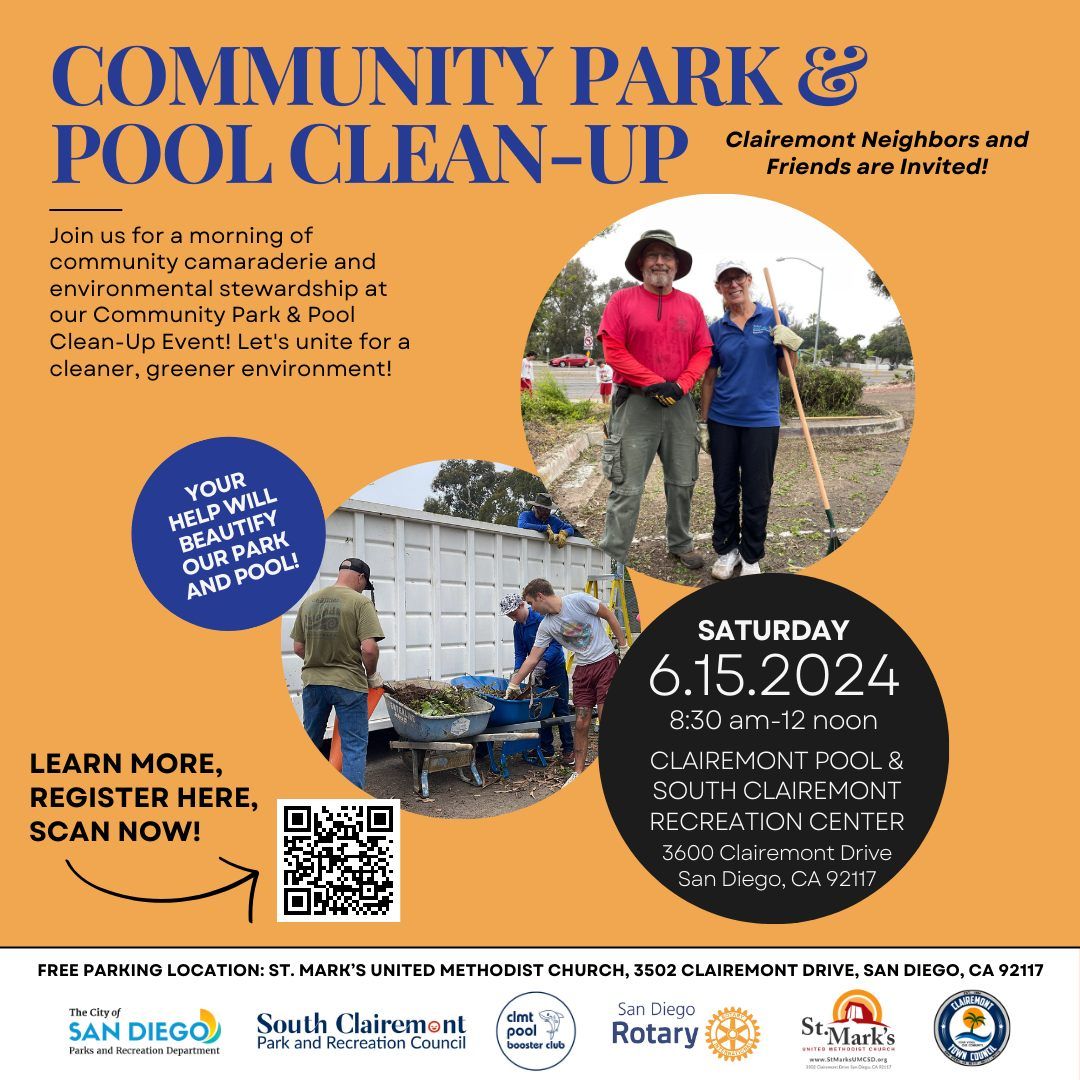 Community Park & Pool Clean-up