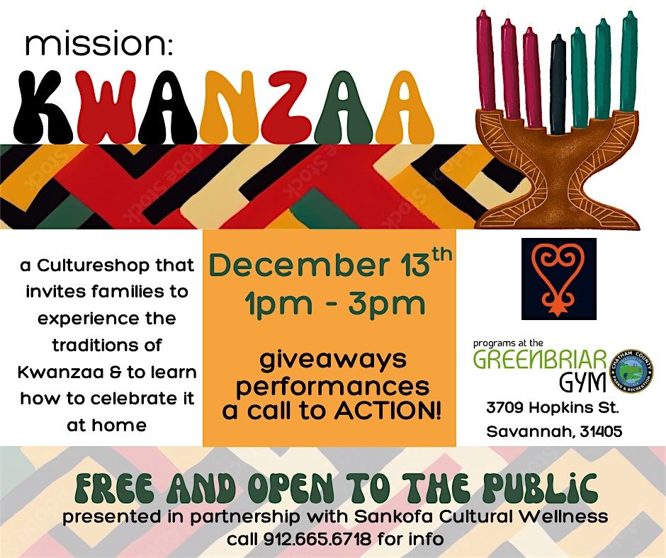 mission: KWANZAA