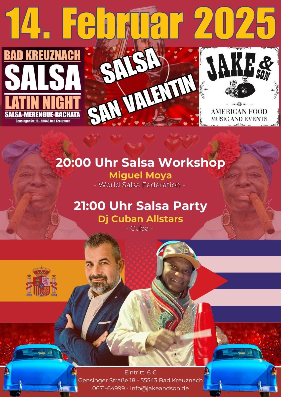 Salsa Night im Jake & Son