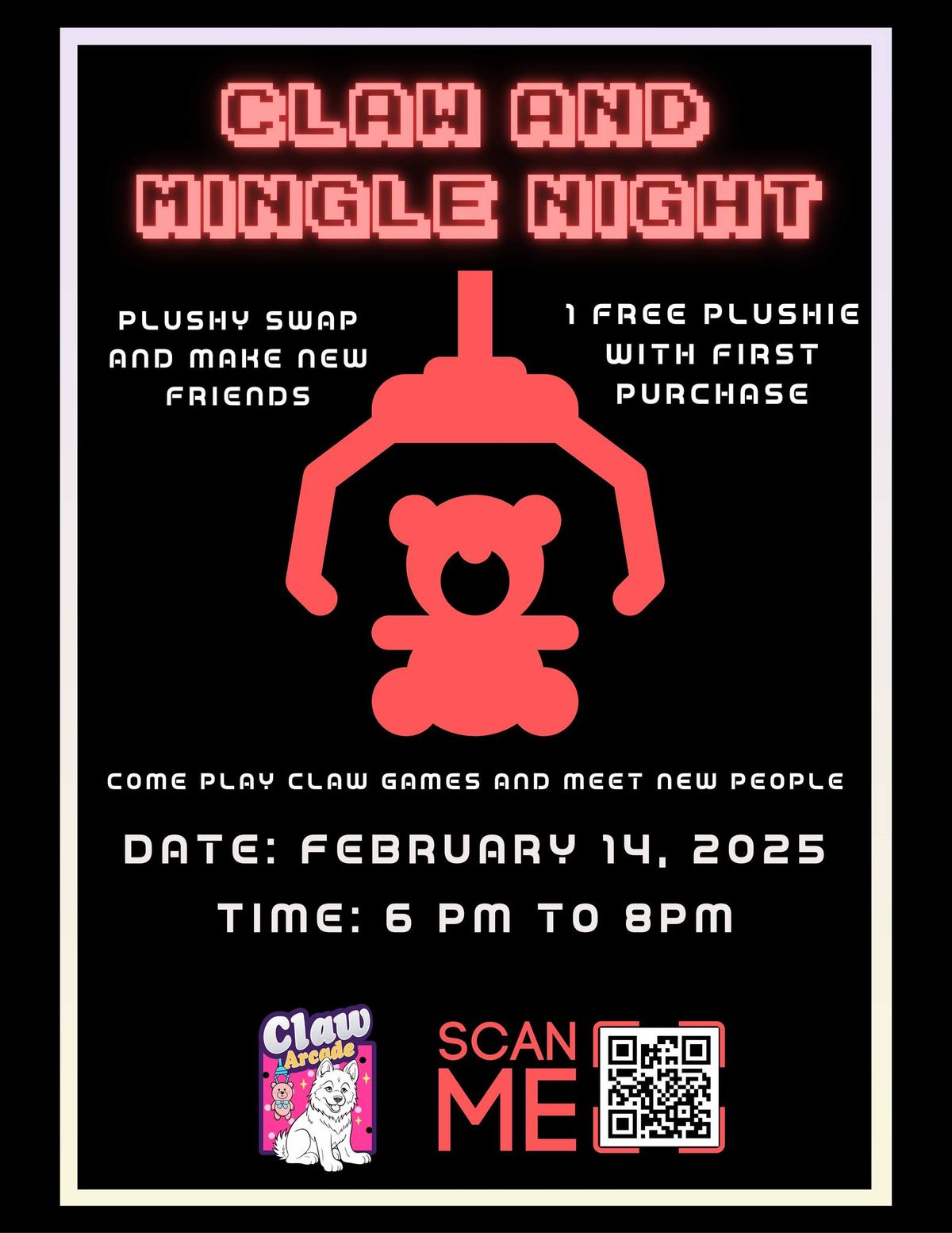 CLAW and MINGLE Night!