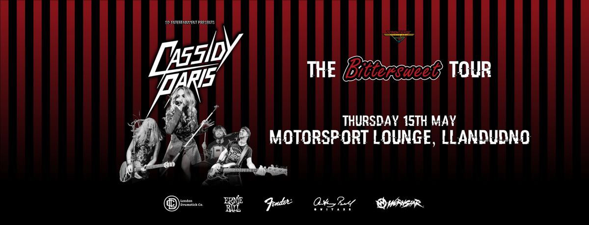 Cassidy Paris at The Motorsport Lounge