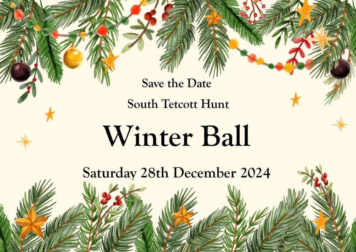 \u2728 SAVE THE DATE \u2728 STH Winter Ball 2024