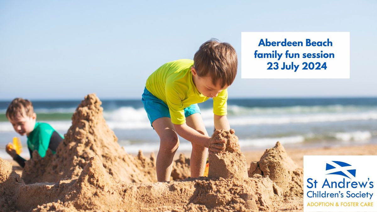 Aberdeen Beach family fun session