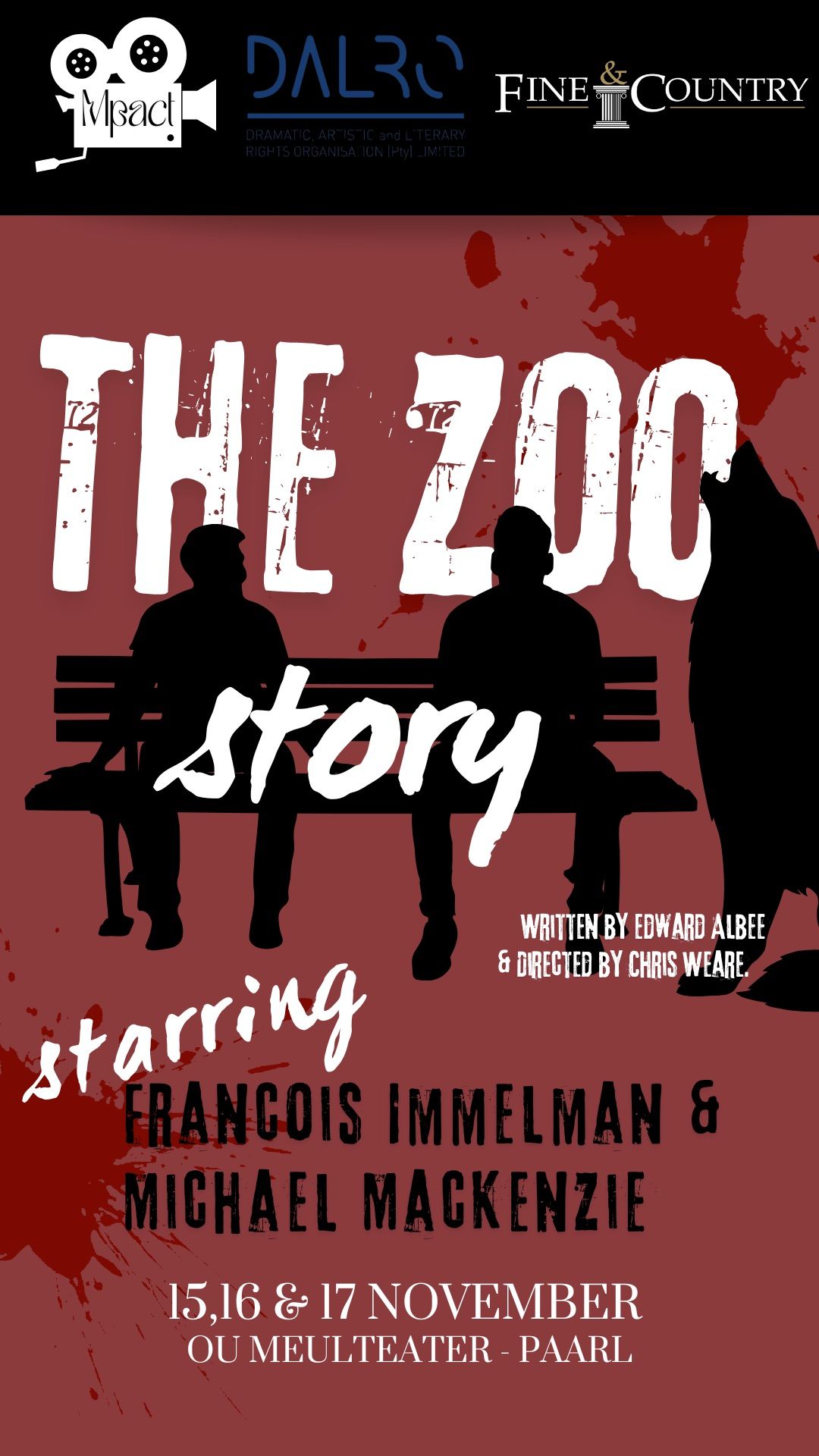 The Zoo Story at Ou Meulteater Paarl 