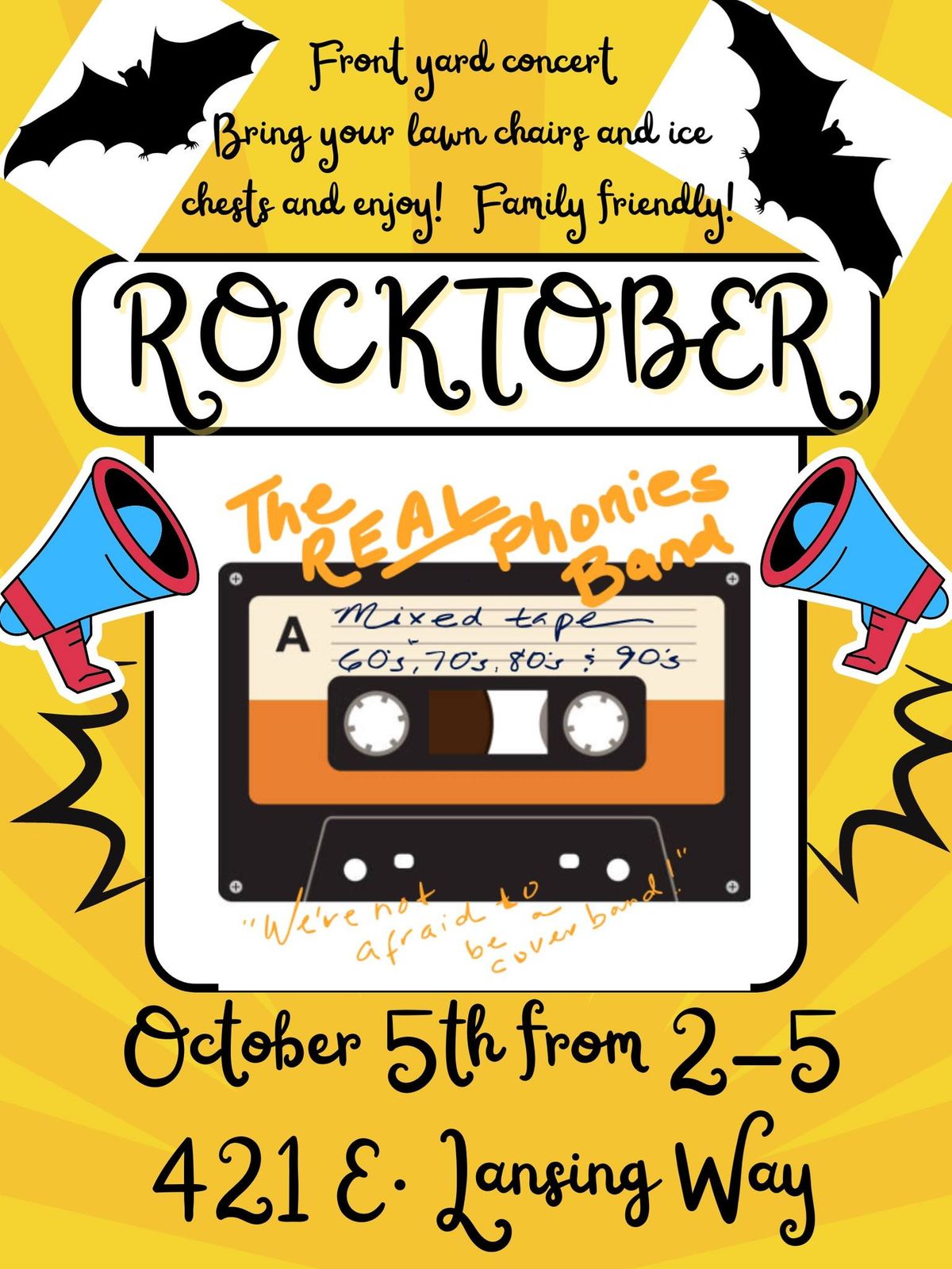 The REAL Phonies ROCKtober fest!