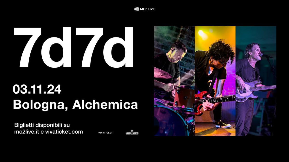 7d7d - Wakrat + Commerford + Polonsky | Bologna, Alchemica Music Club