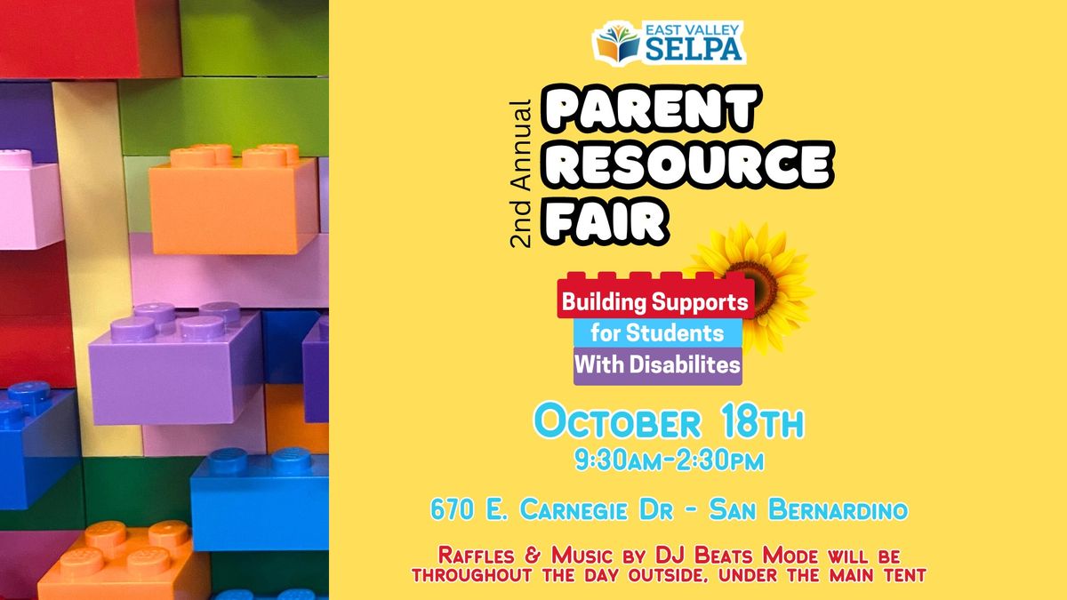 2nd Annual Parent Resource Fair