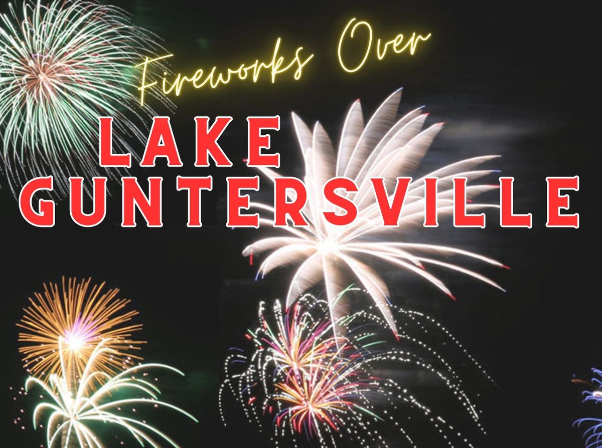  Fireworks Over Lake Guntersville