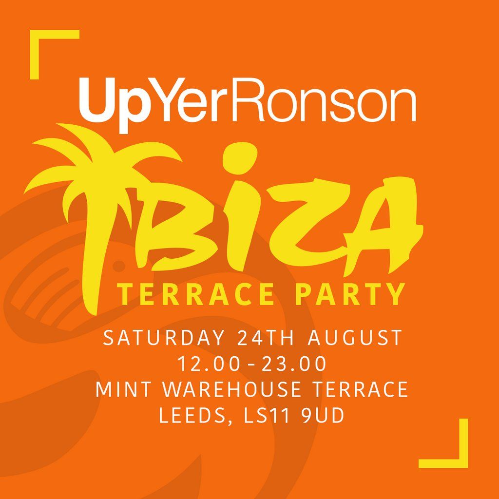 UpYerRonson Ibiza Terrace Party