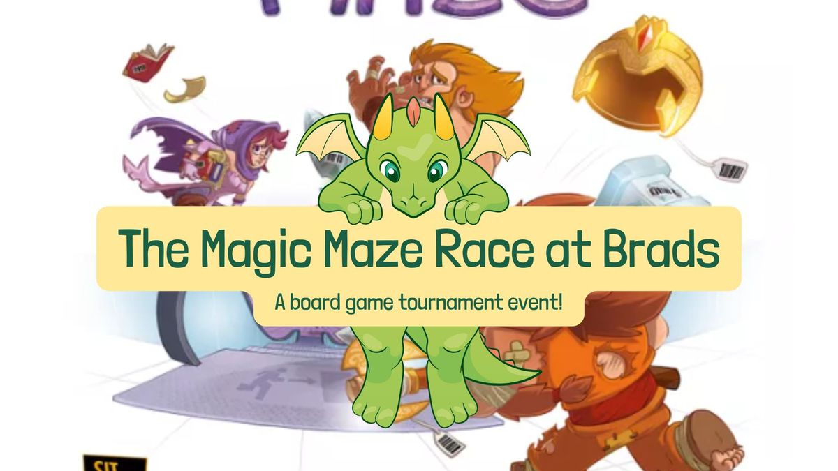 Magic Maze Race - a board game tournament style event!