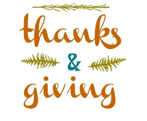 Thanks & Giving