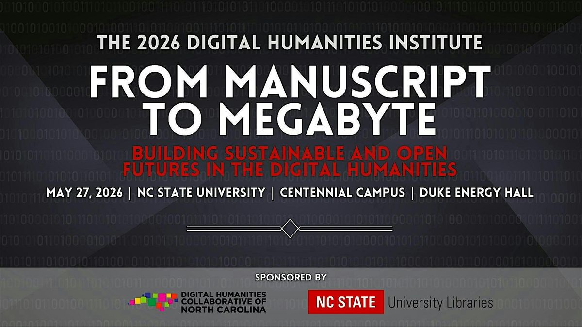 Digital Humanities Institute 2026