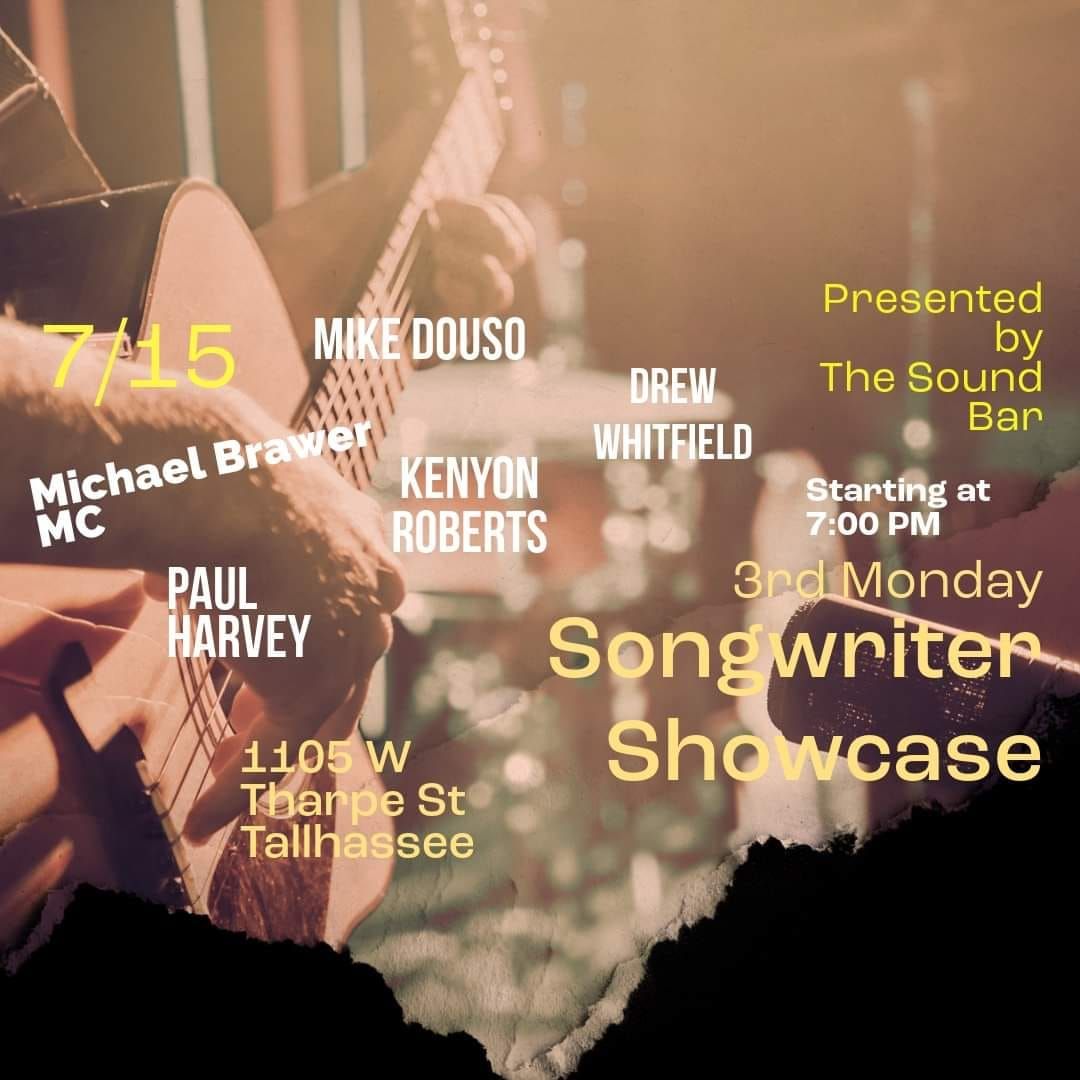 Songwriters Showcase at The Sound Bar