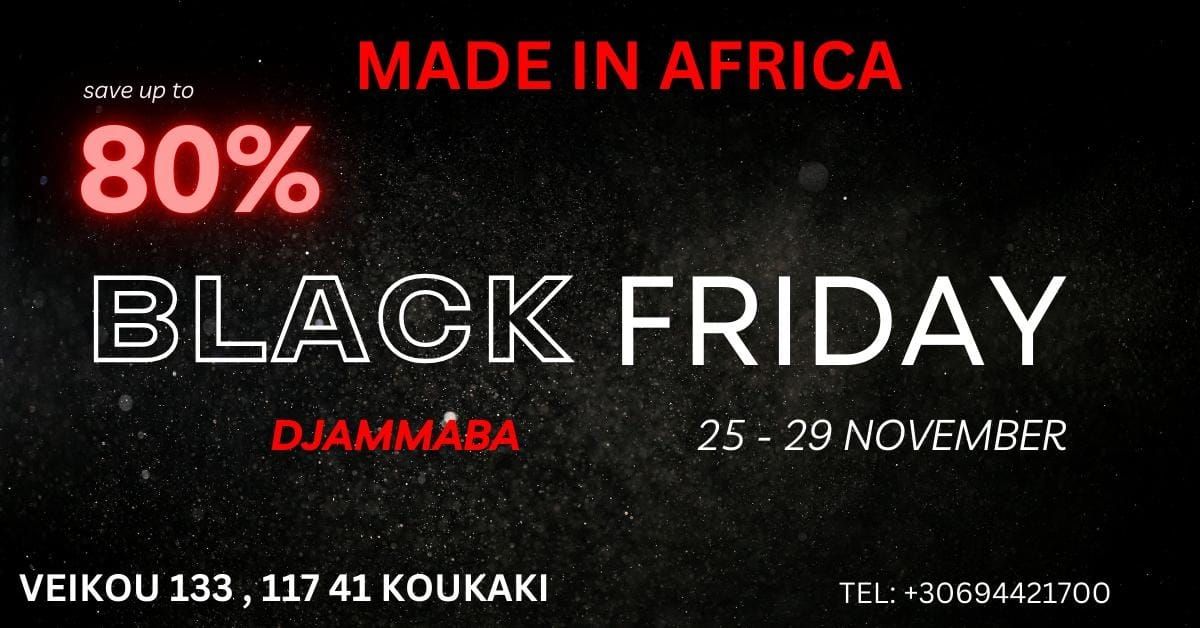 Made in AFRICA  Black Friday - 80 % OFF