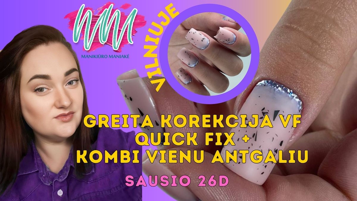 Kombi + Greita Korekcija\/Stiprinimas su VF - Vilnius