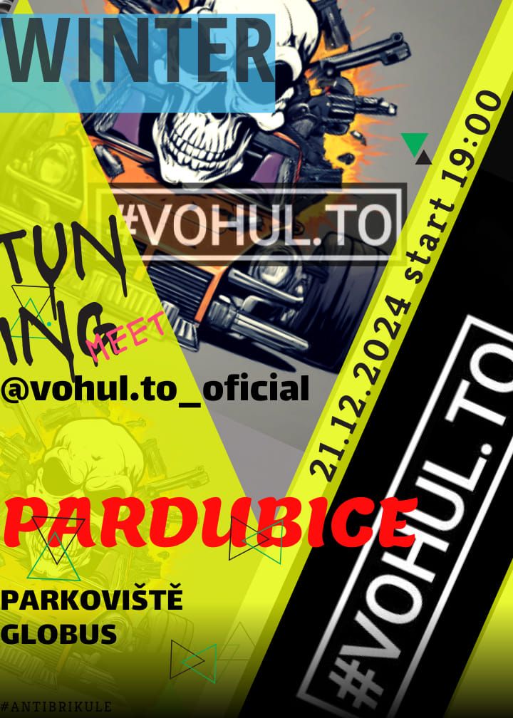 Vohulto MEET PARDUBICE parkovi\u0161t\u011b GLOBUS