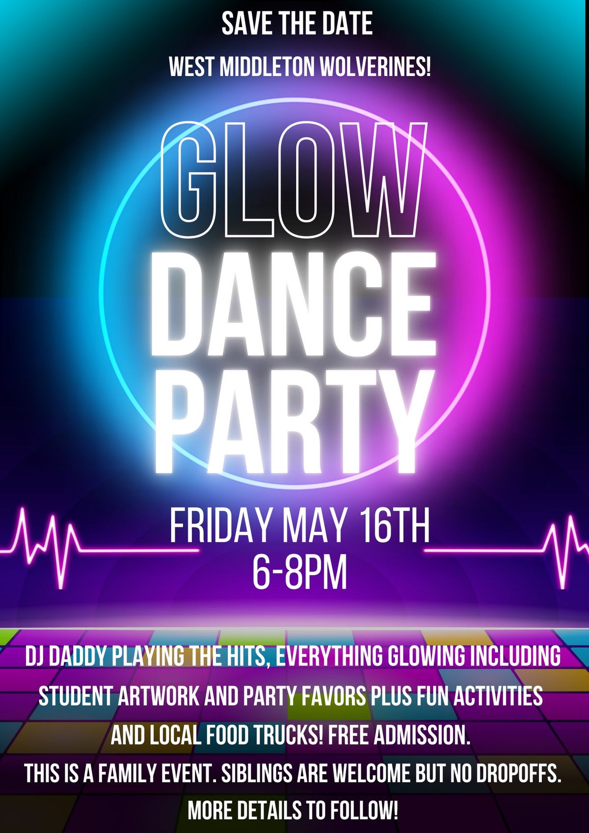 Family Glow Dance!