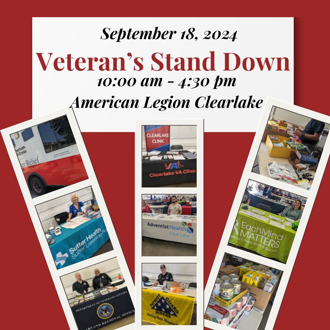 Veteran's Stand Down\/Resource Fair