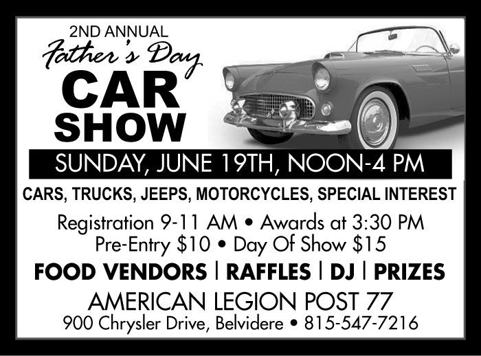 Fathers Day Car Show, 900 Chrysler Dr, Belvidere, IL 61008-6036, United ...