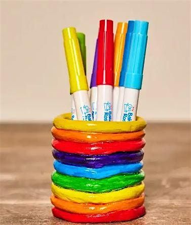 May 16 Kids Art Club class with Jackie Lehrian Ages 6-18 12:30PM Session